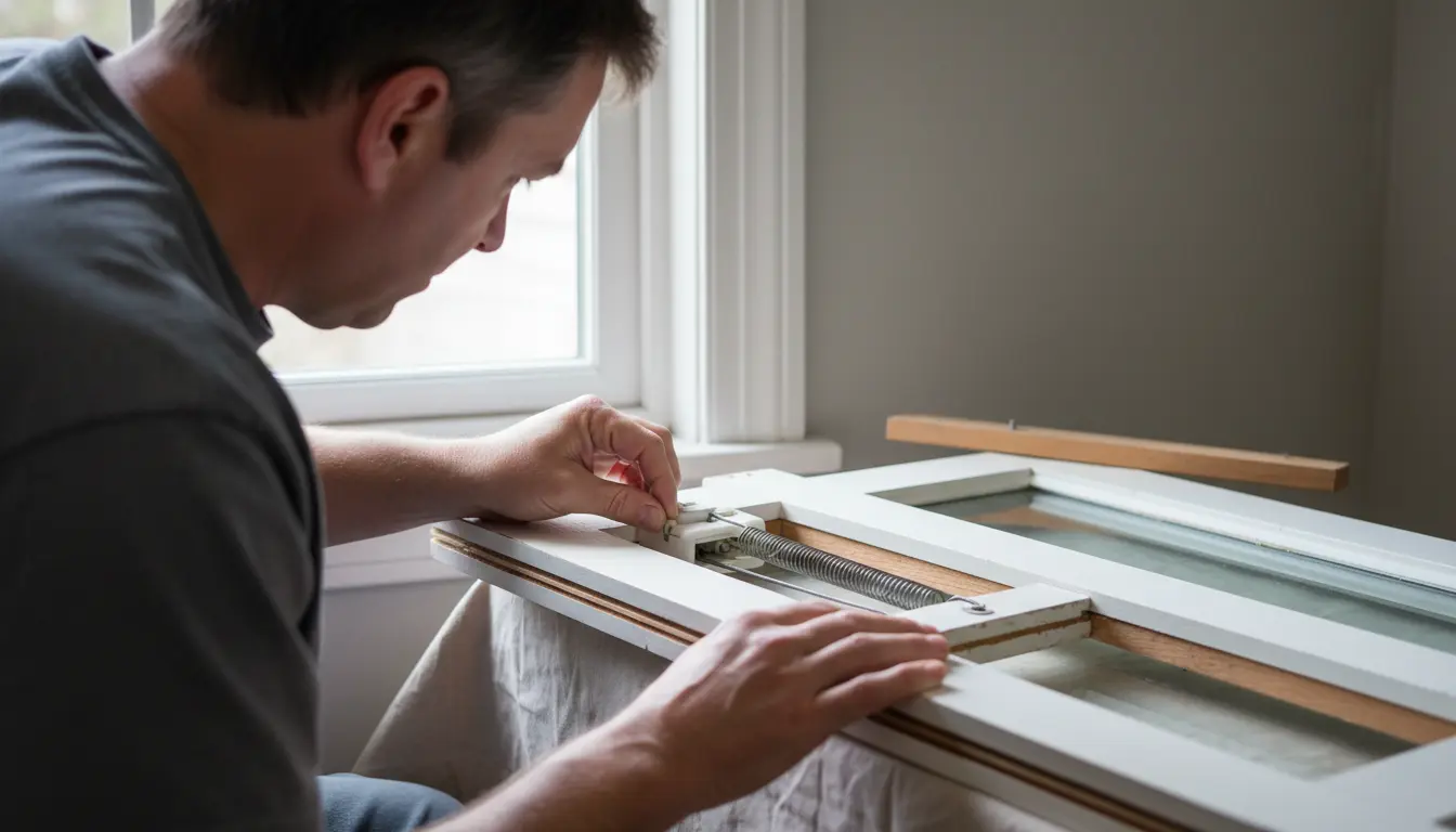 Window sash and balance repair options for homeowners
