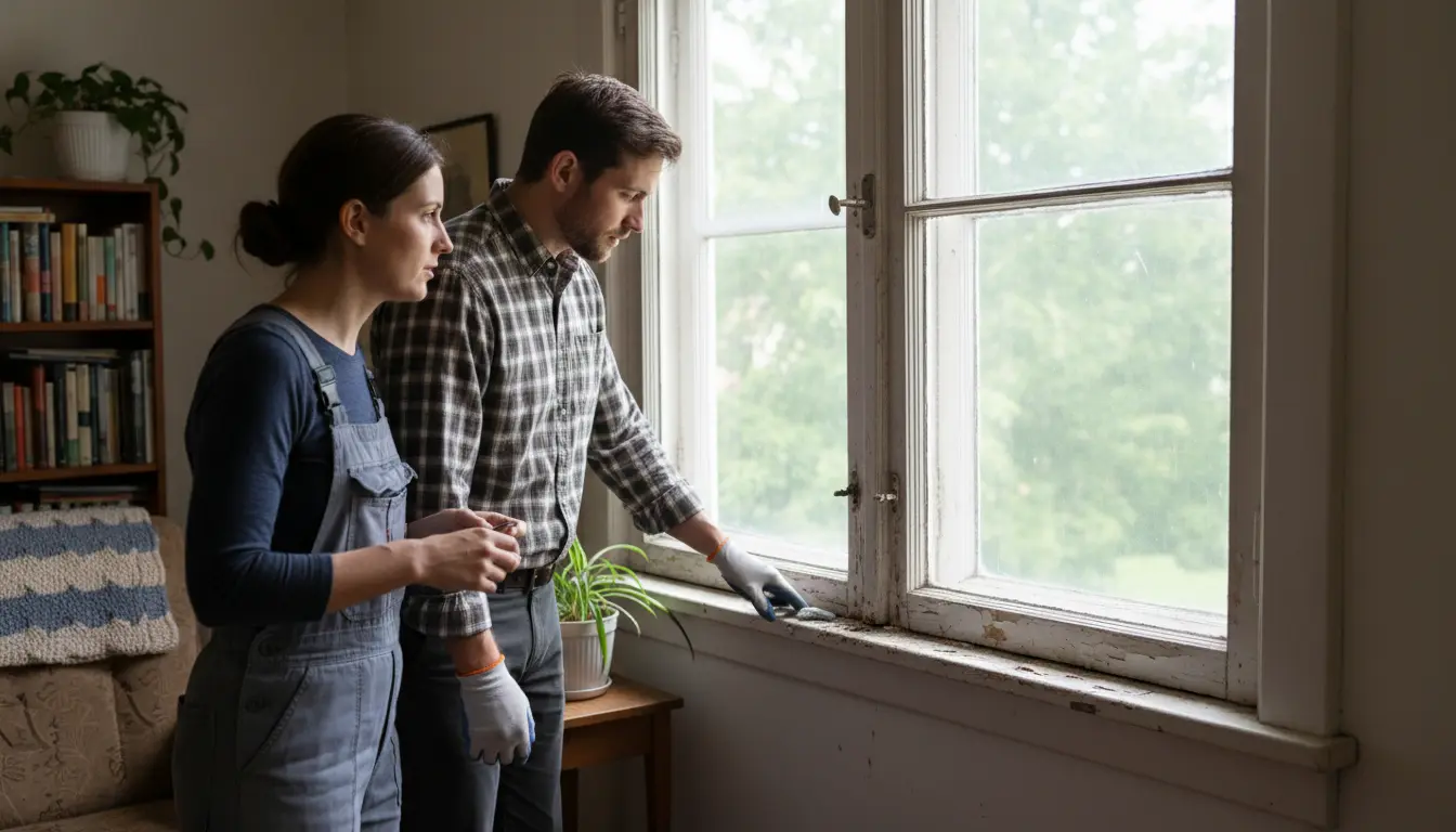 When to repair versus replace old windows